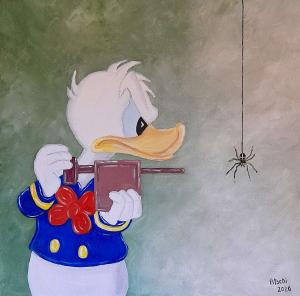 I kill you !   40 x 40 cm
